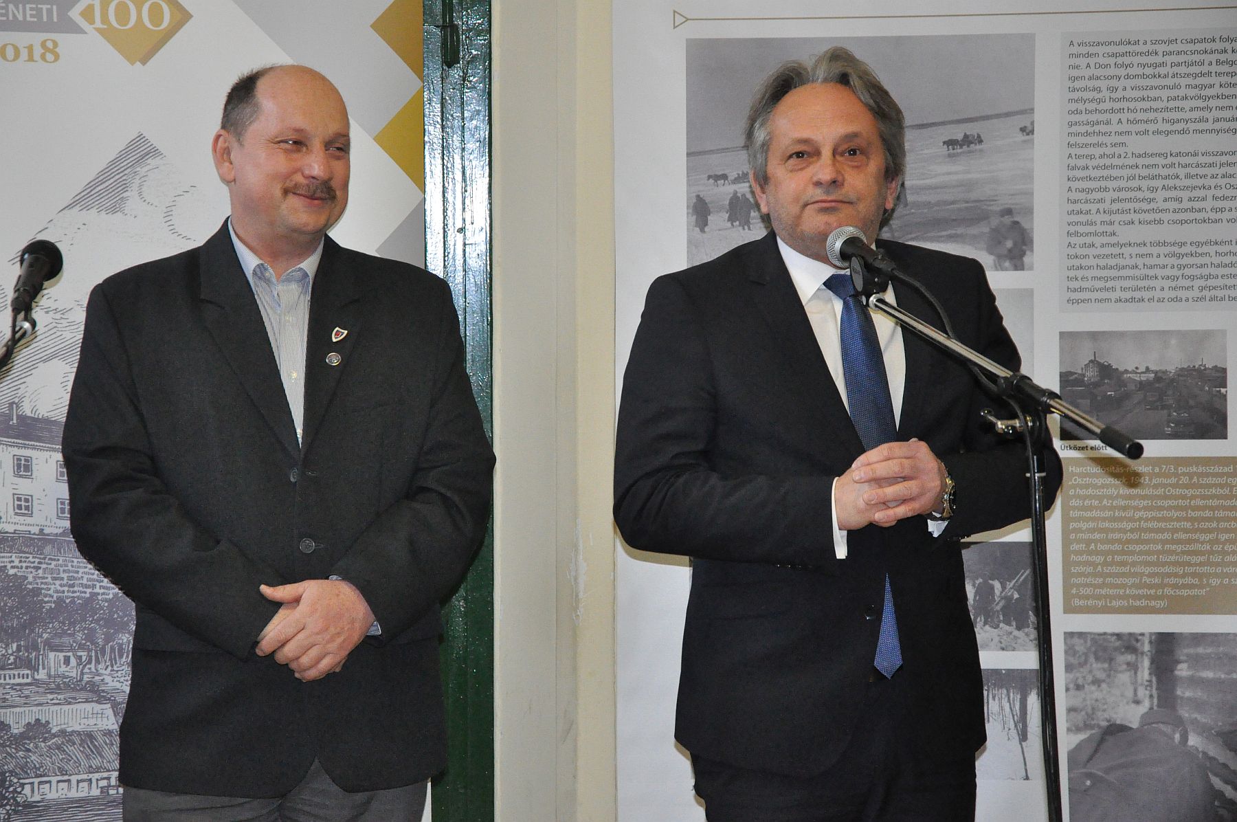 A Don-kanyar Vándorkiállítás megnyitója a Vasváriban